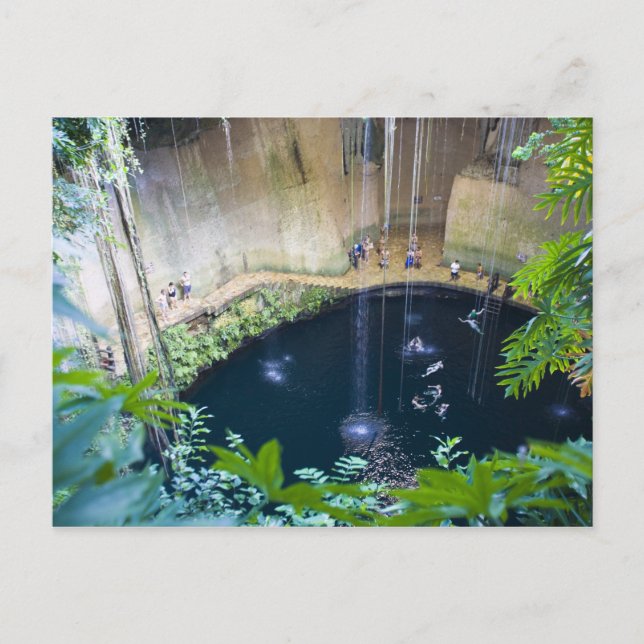 Cartão Postal México, Quintana Roo, perto de Chichen Itza, (Frente)