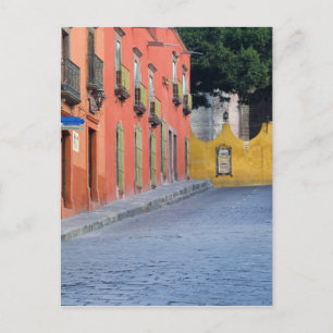 Cartão Postal México, San Miguel de Allende, Casas ao longo