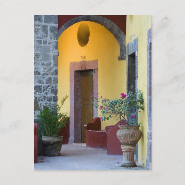 Cartão Postal México, San Miguel de Allende, entrada do Archway (Frente)