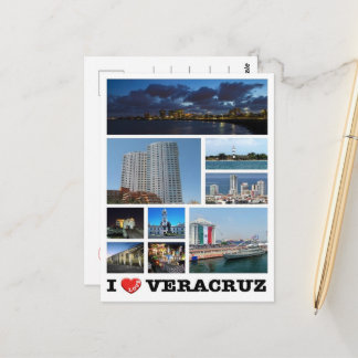 Cartão Postal México - Veracruz - Eu Amo -