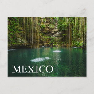 Cartão Postal México, Yucatan, Lago Cênico