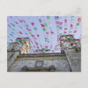 Cartão Postal México, Yucatán, Valladolid, La Parroquia de San