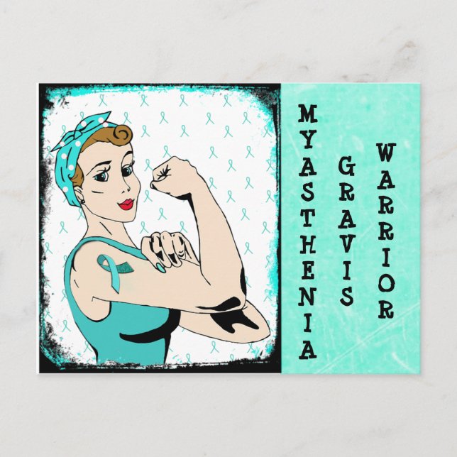 Cartão Postal MG Warrior Lady Postcard (Frente)