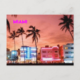 CARTÃO POSTAL MIAMI