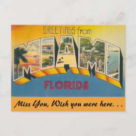 Cartão Postal Miami