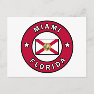 Cartão Postal Miami Florida