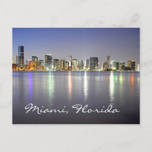 Cartão Postal Miami, Flórida, EUA