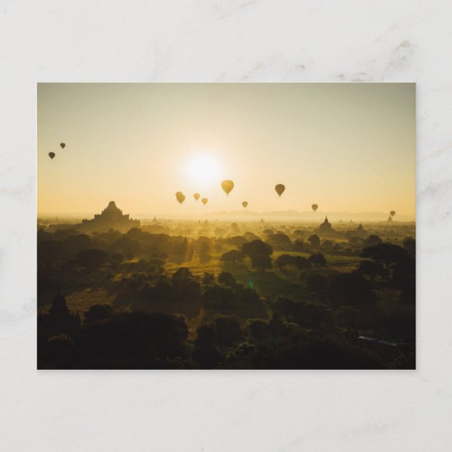 Cartão Postal Mianmar (Frente)