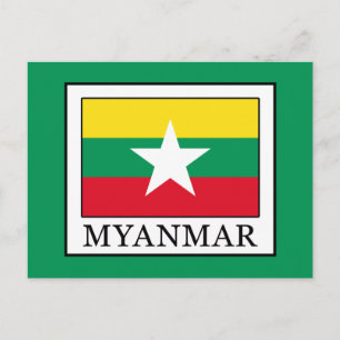 Cartão Postal Mianmar