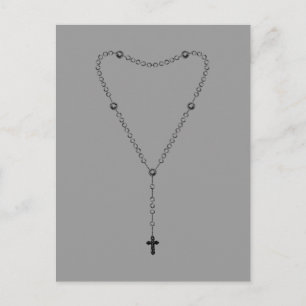 Cartão Postal Miçangas Rosary