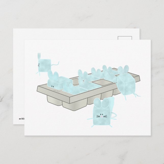 Cartão Postal Micecubes (Frente/Verso)