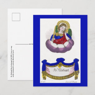 Cartão Postal Michael, o Arcanjo (M 009)