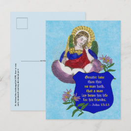 Cartão Postal Michael, o Arcanjo (M 009)