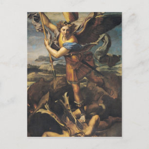Cartão Postal Michael Overwhelming the Demon, 1518