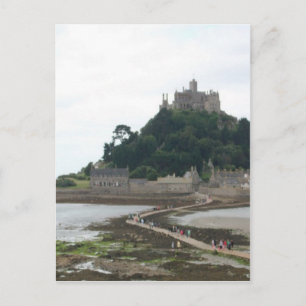 Cartão Postal MICHAELS MOUNT CORNWALL DA rua