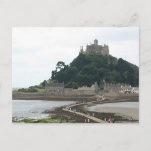 Cartão Postal MICHAELS MOUNT CORNWALL DA rua
