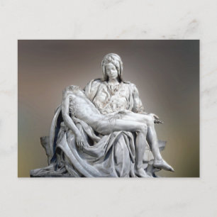 Cartão Postal Michelangelo - A Pieta