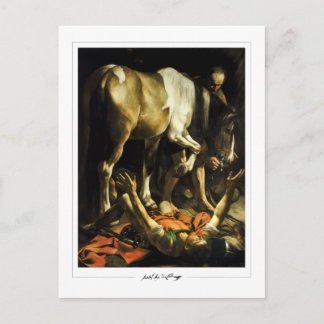 Cartão Postal Michelangelo Merisi da Caravaggio #13 - Belas Arte