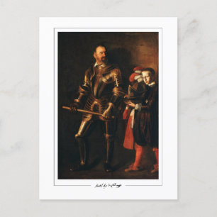 Cartão Postal Michelangelo Merisi da Caravaggio #30 - Belas Arte