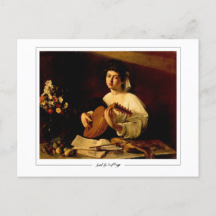 Cartão Postal Michelangelo Merisi da Caravaggio #39 - Belas Arte