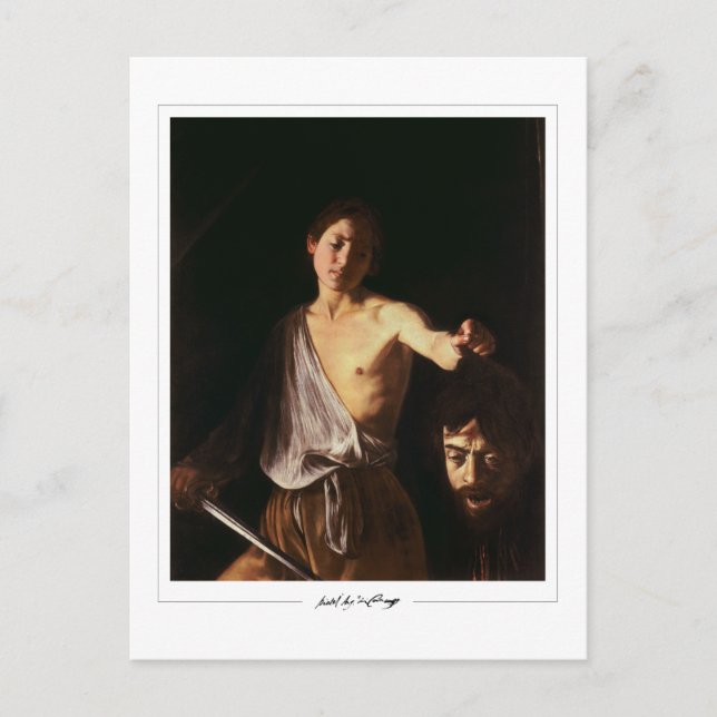 Cartão Postal Michelangelo Merisi da Caravaggio #52 - Belas Arte (Frente)