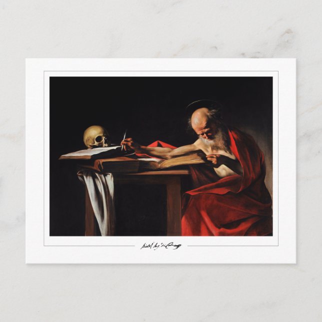 Cartão Postal Michelangelo Merisi da Caravaggio #57 - Belas Arte (Frente)