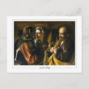 Cartão Postal Michelangelo Merisi da Caravaggio #59 - Arte Refin