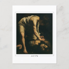 Cartão Postal Michelangelo Merisi da Caravaggio #60 - Belas Arte