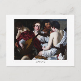 Cartão Postal Michelangelo Merisi da Caravaggio #85 - Belas Arte