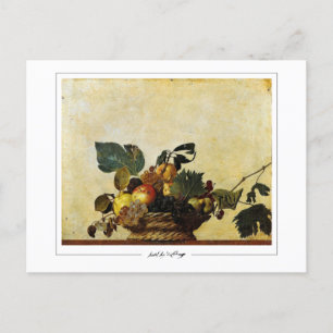 Cartão Postal Michelangelo Merisi da Caravaggio #99 - Belas Arte