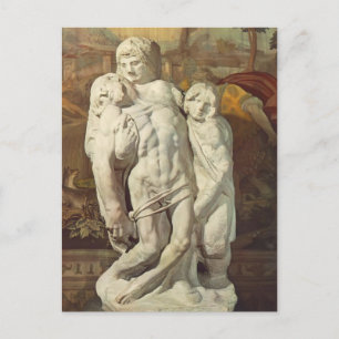 Cartão Postal Michelangelo- Pietà de Palestrina