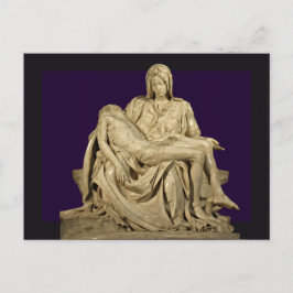 Cartão Postal Michelango... Pieta