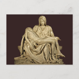 Cartão Postal Michelango... Pieta
