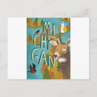Cartão Postal Michigan