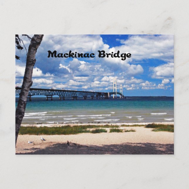 Cartão Postal Michigan (Frente)