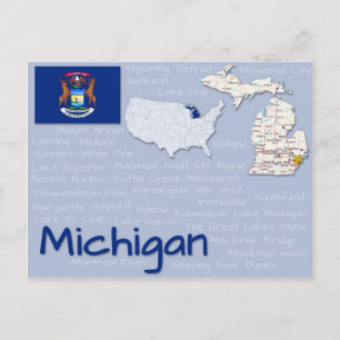 Cartão postal "Michigan"