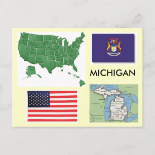 Cartão Postal Michigan, EUA