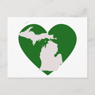 Cartão Postal Michigan Love