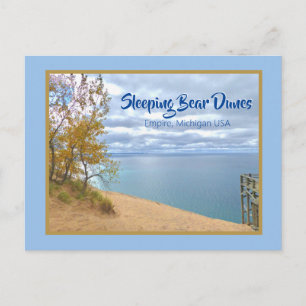 Cartão Postal Michigan/Sleeping Bear Dunes Parq. Nacional/VISTA 