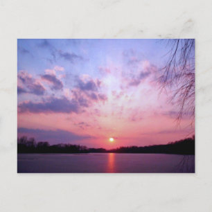 Cartão Postal Michigan Sunset 1