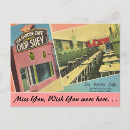 Cartão Postal Michigan, Tea Garden Cafe, Grand Rapids