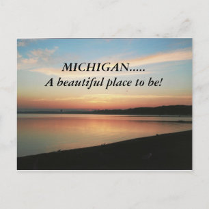 Cartão Postal MICHIGAN...Um belo lugar para estar! postar cartã
