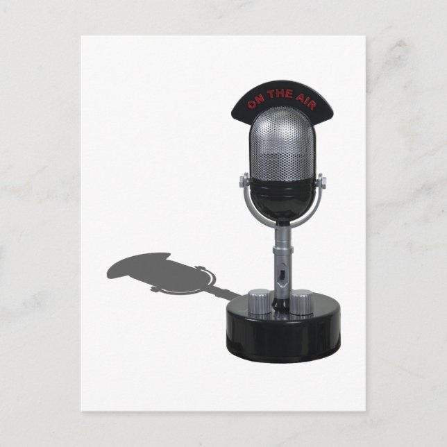 Cartão Postal Microfone OnAirPill042211 (Frente)