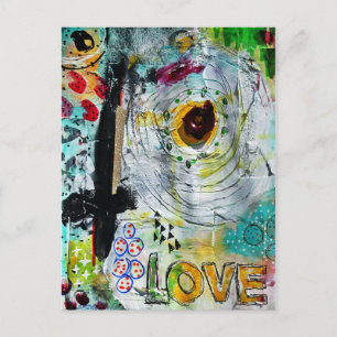 Cartão Postal Mídia mista