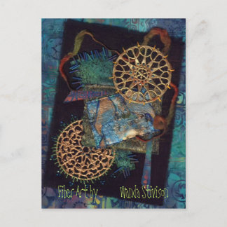 Cartão Postal Mídia mista de fibra