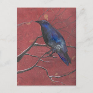 Cartão Postal Midnight Raven