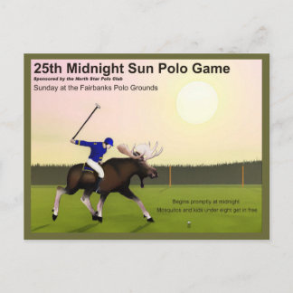 Cartão Postal Midnight Sun Polo