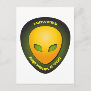 Cartão Postal Midwifes Também São Pessoas