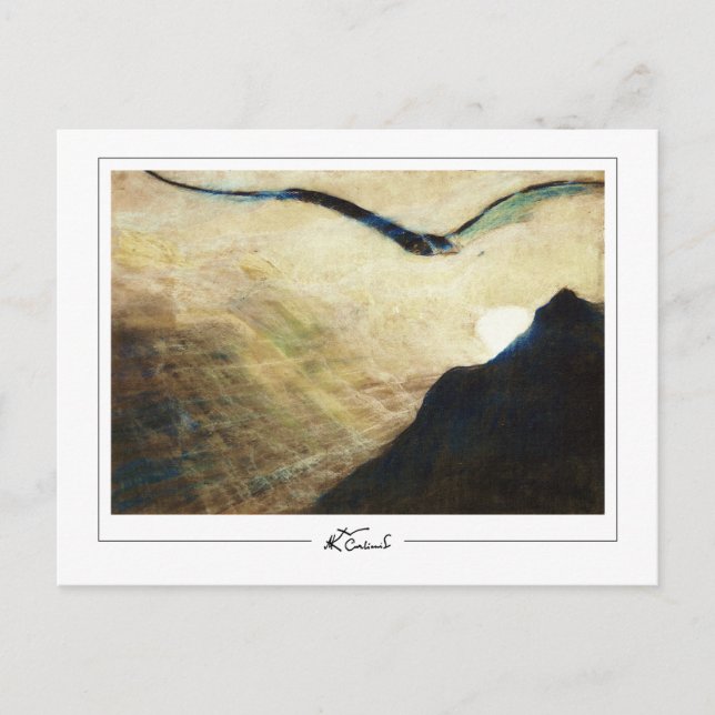 Cartão Postal Mikalojus Konstantinas Ciurlionis #6 - Bela Arte.. (Frente)