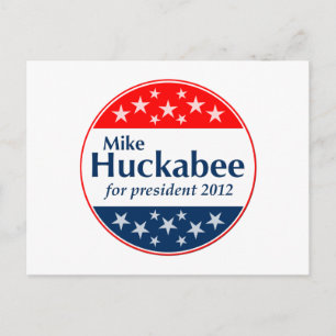 Cartão Postal Mike Huckabee 2012 (v106)